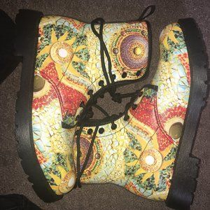 Combat Boots - Amazing Mosaic